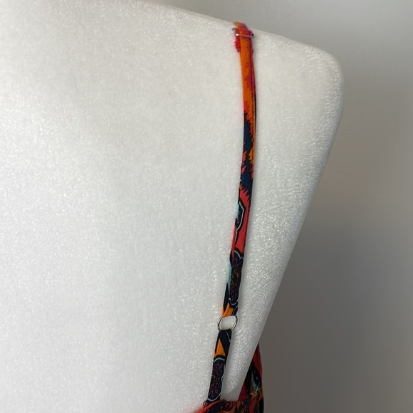 Tangerine & Multi Coloured Maxi Dress - Picture 5 of 12